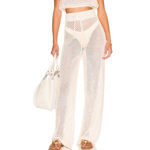 WeWoreWhat Crochet Drawcord Pants